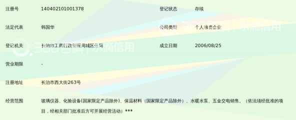 長(zhǎng)治市城區(qū)安泰達(dá)物資經(jīng)銷部 專業(yè)玻璃儀器銷售，助力科研與工業(yè)發(fā)展